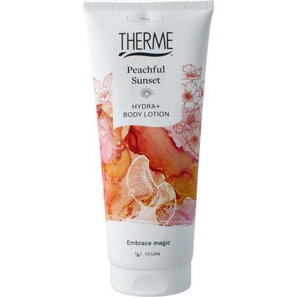 Therme Peachful sunset hydra+ body lotion (200 Milliliter)