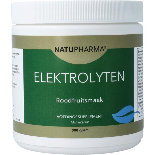 Natupharma Elektrolyten rood fruit (300 Gram)