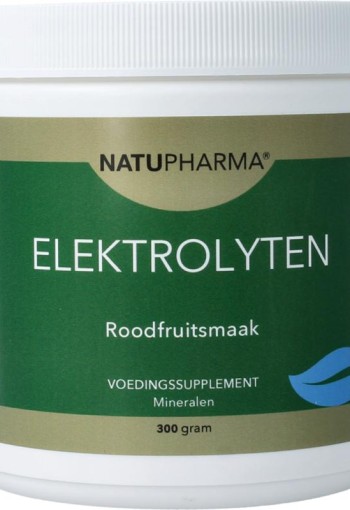 Natupharma Elektrolyten rood fruit (300 Gram)