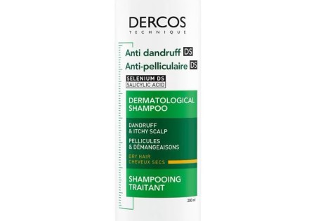 Vichy Dercos Anti-Roos Shampoo Droog Haar 390 ML