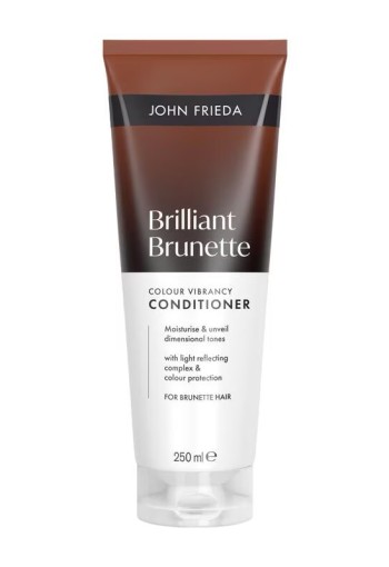 John Frieda Brilliant Brunette Colour Vibrancy Conditioner 250 ML