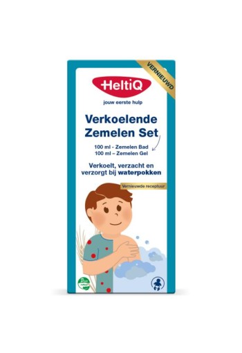 Heltiq Verkoelende zemelen set 2x 100ml (200 Milliliter)