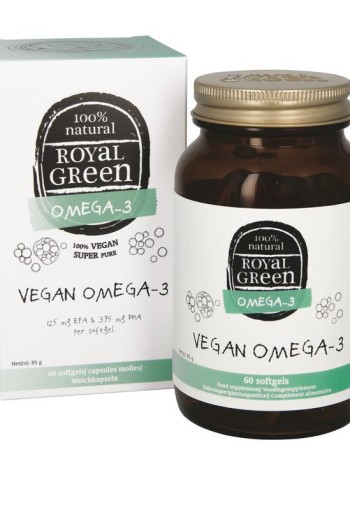 Royal Green Omega-3 vegan (60 Softgels)