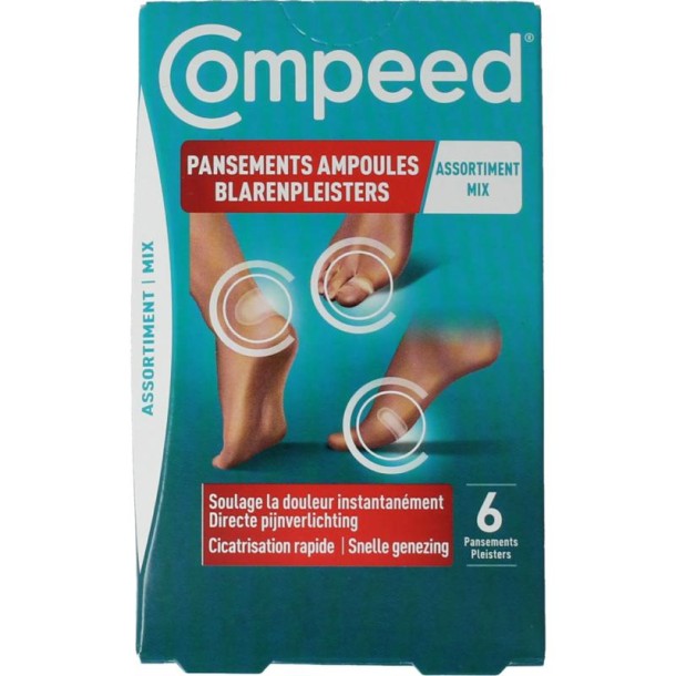 Compeed Blarenpleister mixpack (6 Stuks)