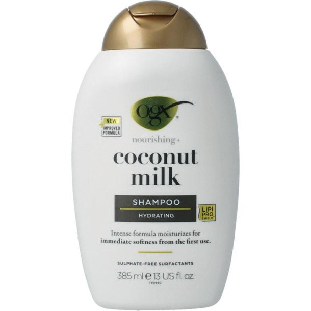 OGX Shampoo coconut milk nourishing 385 Milliliter