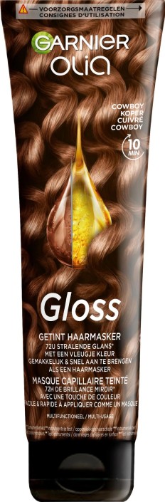  Garnier Olia Gloss Gekleurd haarmasker 5 Cowboy Koper