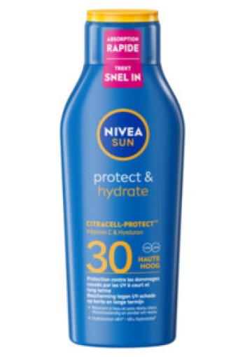 NIVEA Sun Protect & Hydrate Zonnemelk SPF 30 400 ml