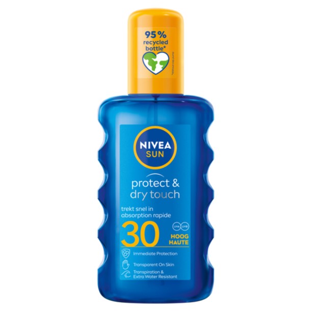 NIVEA Sun Protect en Dry Touch Verfrissende Vernevelende Spray SPF 30 200 ml