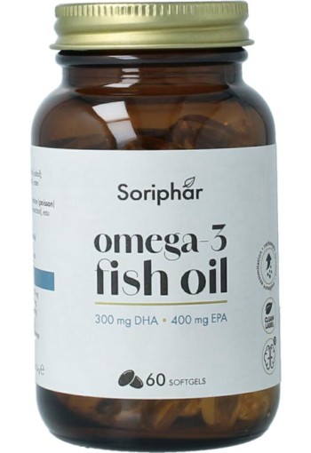 Soriphar Omega 3 fish oil (60 Softgels)