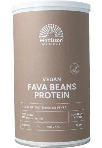 Mattisson Fava beans protein (400 Gram)