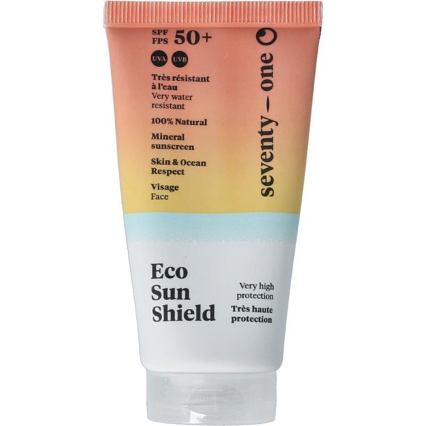 Seventyone Eco facial sunshield mineral SPF50 (50 Milliliter)