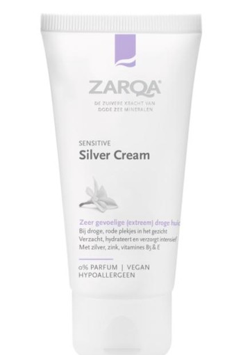 Zarqa Cream silver sensitive (30 Milliliter)
