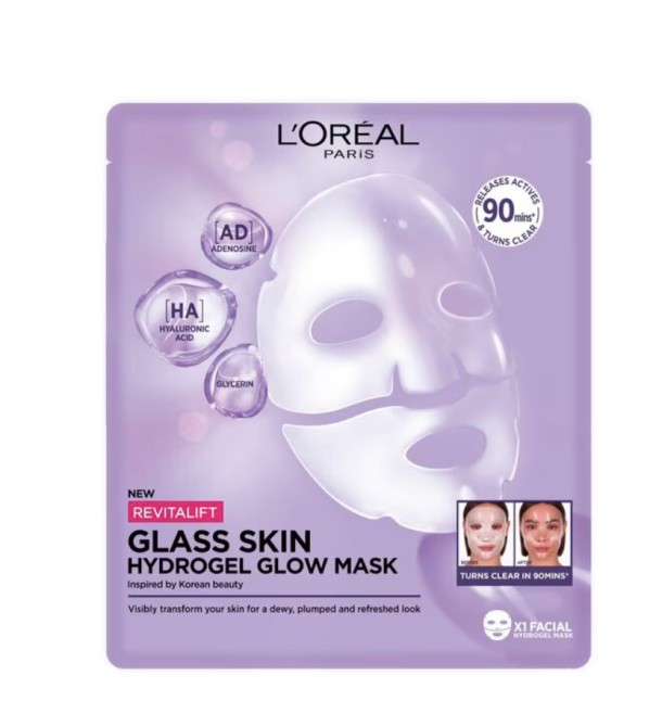 L'Oréal Paris Revitalift Glass Skin Hydrogel Glow Mask
