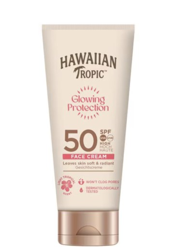 Hawaiian Tropic Glowing Protection Face Cream SPF50 50 ML