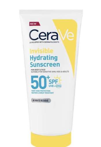 CeraVe Onzichtbare Hydraterende Zonnebrandcrème SPF50 177 ML