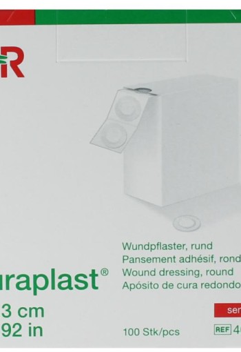 Curaplast Sensitive wondpleister rond 2.3cm (100 Stuks)