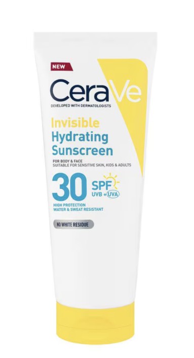 CeraVe Onzichtbare Hydraterende Zonnebrandcrème SPF30 75 ML