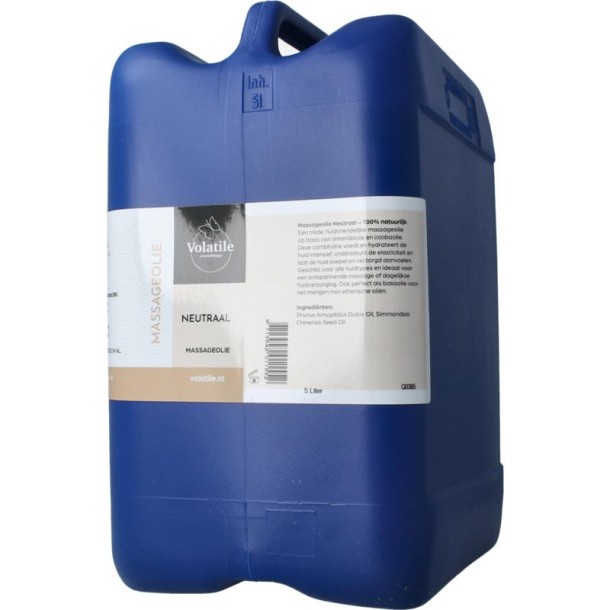 Volatile Massageolie neutraal (5 Liter)