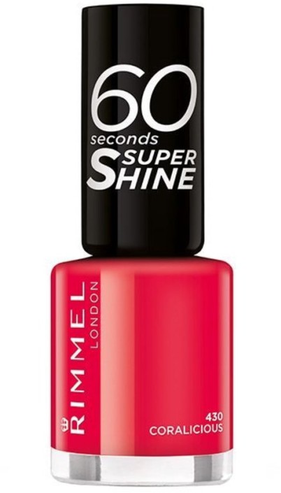 Rimmel London 60 Seconds Super Shine Nagellak 430 Coralicious