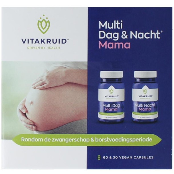 Vitakruid Multi dag & nacht mama 60+30 (90 Capsules)