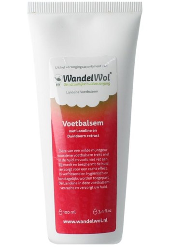 Wandelwol Lanoline voetbalsem (100 Milliliter)