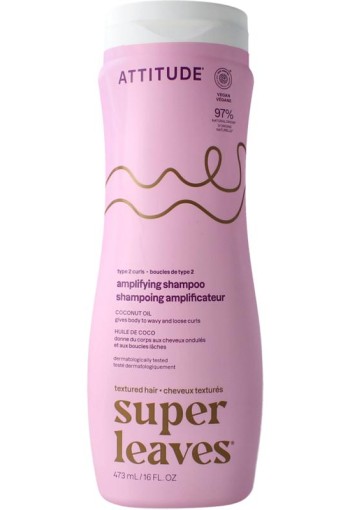 Attitude Shampoo coconut oil curl amplifying type 2 (473 Milliliter)