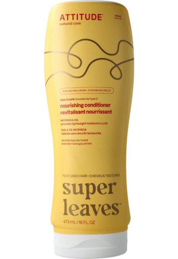 Attitude Conditioner moringa oil curl nourishing type 3 (473 Milliliter)