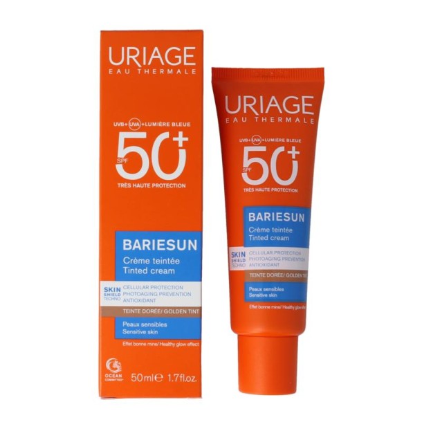 Uriage Bariesun golden tinted cream SPF50 (50 Milliliter)