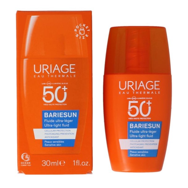 Uriage Bariesun fluid ultralight SPF50 (30 Milliliter)