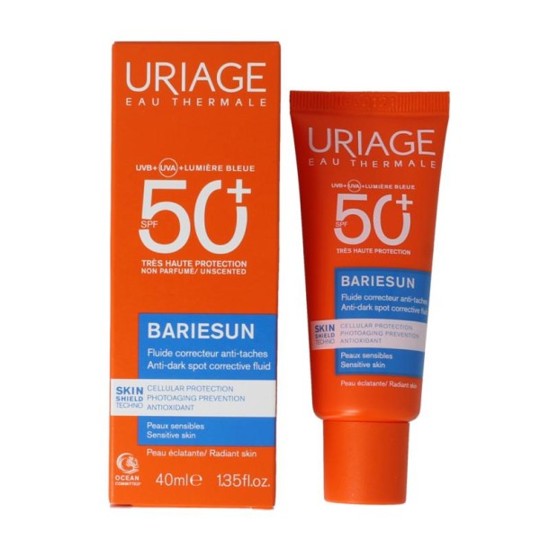 Uriage Bariesun fluid anti dark spots SPF50 (40 Milliliter)