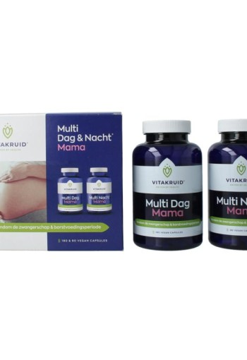 Vitakruid Multi dag & nacht mama 180+90 (270 Capsules)