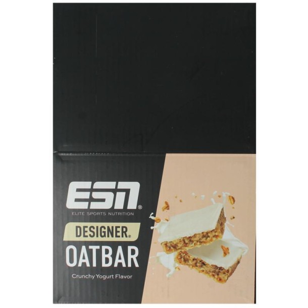 ESN Oat bar crunchy yoghurt 100g (12 Stuks)