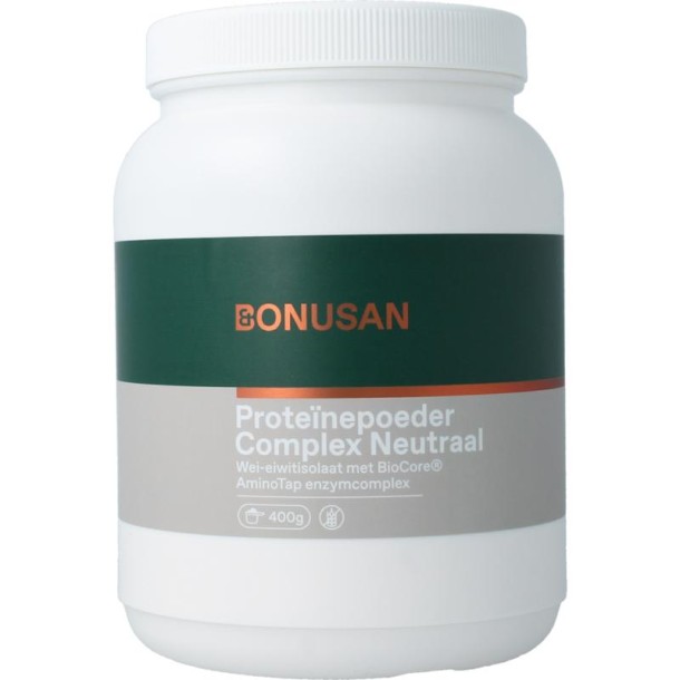 Bonusan Proteinepoeder complex neutraal (400 Gram)