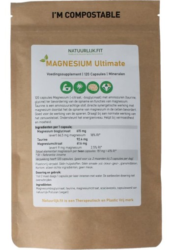Natuurlijk.fit Magnesium ultimate (120 Capsules)