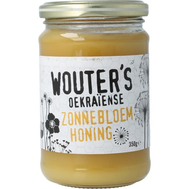 Traay Wouters zonnebloemhoning (350 Gram)