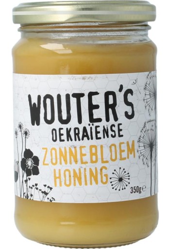Traay Wouters zonnebloemhoning (350 Gram)