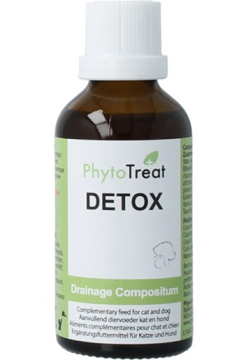 PhytoTreat Detox comfort hond/kat (50 Milliliter)