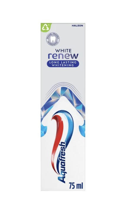 Aquafresh White Renew Long Lasting Whitening Tandpasta 75 ML