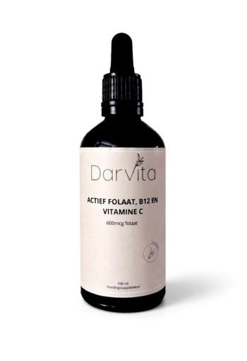 Darvita Folaat B12 en vitamine C (100 Milliliter)