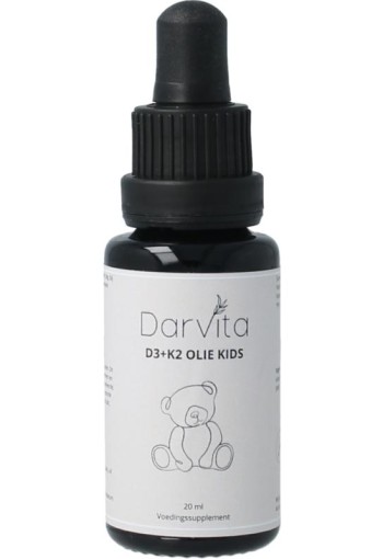 Darvita D3+K2 kokosolie kind (20 Milliliter)