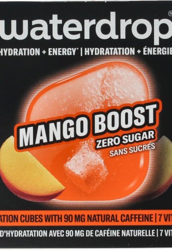 Waterdrop Microenergy mango boost (12 Stuks)