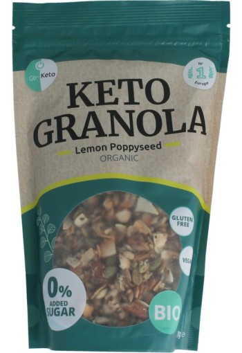 Go-Keto Granola citroen maanzaad bio (290 Gram)