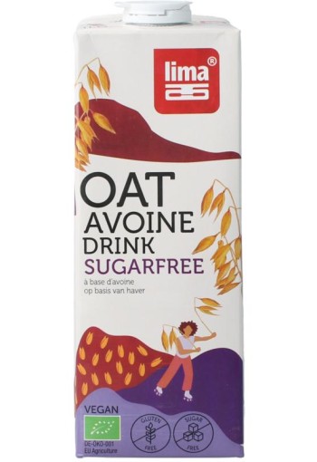 Lima Oat drink sugarfree bio (1 Liter)