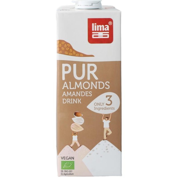Lima Pur almond drink bio (1 Liter)