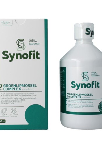 Synofit Groenlipmossel vloeibaar (400 Milliliter)