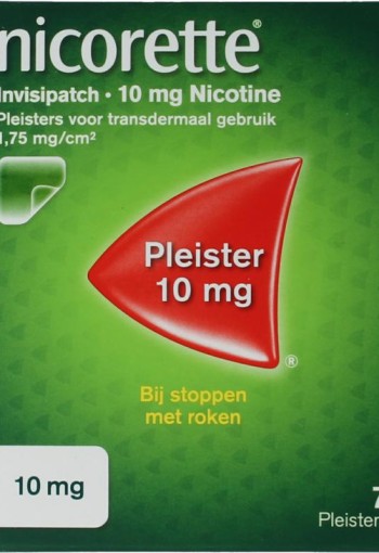 Nicorette Patch invisible 10mg (7 Stuks)