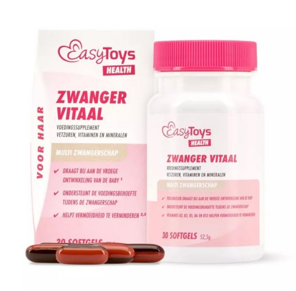 EasyToys Health Zwanger vitaal vrouw (30 Softgels)