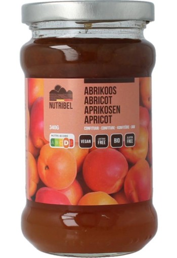 Nutribel Abrikozen confituur bio (340 Gram)