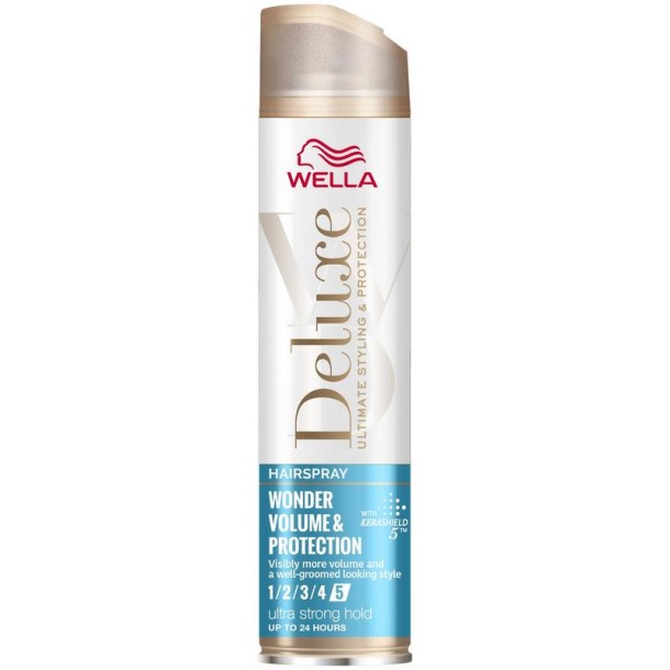 Wella Deluxe haarspray volume & protection 250 Milliliter