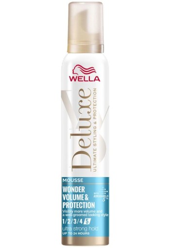 Wella Deluxe mousse volume & protection 200 Milliliter